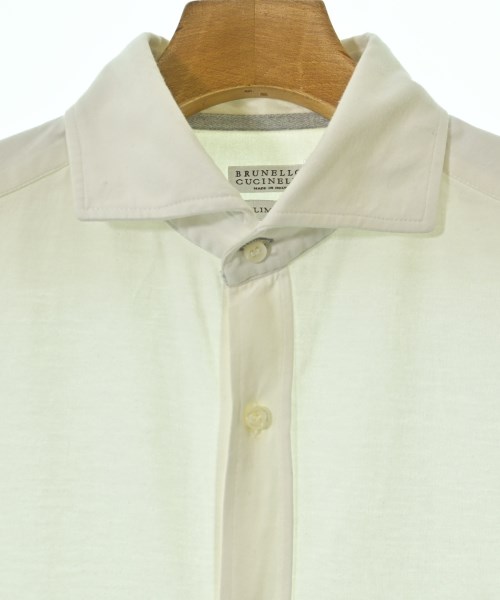 BRUNELLO CUCINELLI（ブルネロ　クチネリ）カジュアルシャツ 白 サイズ:M メンズ/2200715742259