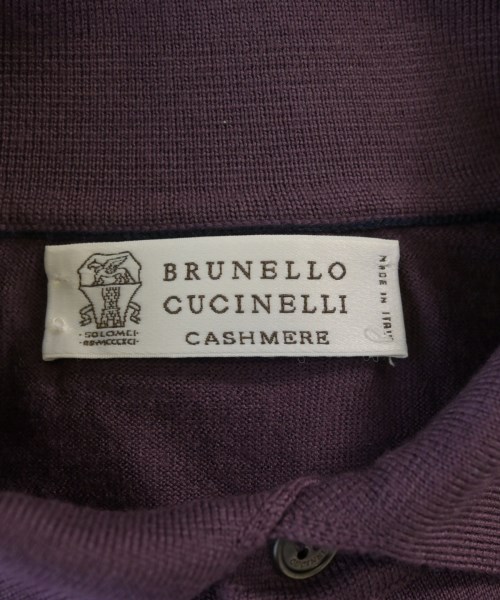 BRUNELLO CUCINELLI（ブルネロ　クチネリ）ニット・セーター 紫 サイズ:44(S位) メンズ/2200636217089