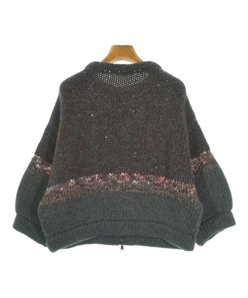 BRUNELLO CUCINELLI（ブルネロ　クチネリ）カーディガン グレー サイズ:L レディース/2200636805019