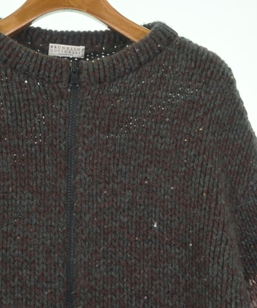 BRUNELLO CUCINELLI（ブルネロ　クチネリ）カーディガン グレー サイズ:L レディース/2200636805019