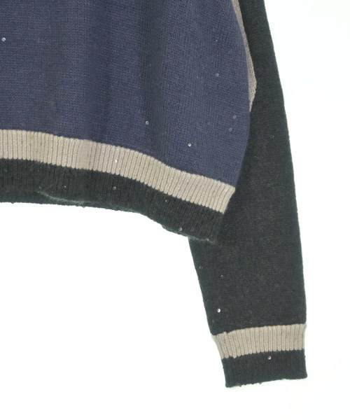 BRUNELLO CUCINELLI（ブルネロ　クチネリ）ニット・セーター 紺 サイズ:S レディース/2200636805026