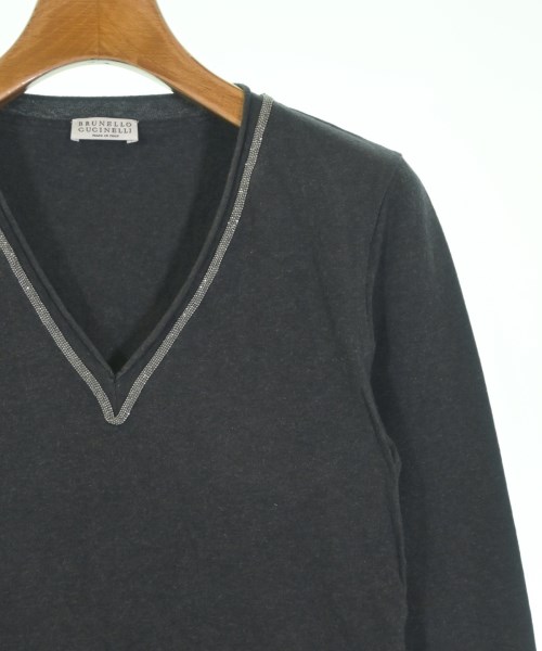 BRUNELLO CUCINELLI（ブルネロ　クチネリ）Tシャツ・カットソー グレー サイズ:XS レディース/2200647791073