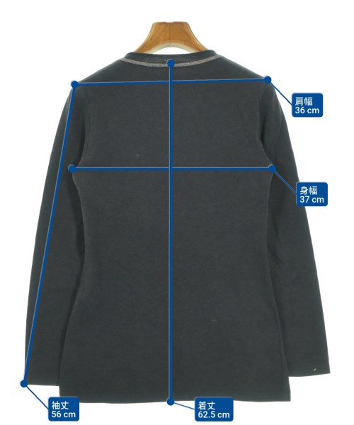 BRUNELLO CUCINELLI（ブルネロ　クチネリ）Tシャツ・カットソー グレー サイズ:XS レディース/2200647791073