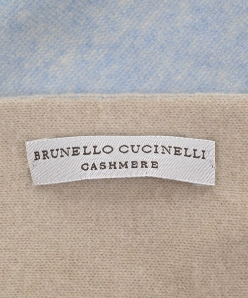 BRUNELLO CUCINELLI（ブルネロ　クチネリ）マフラー 青 サイズ:- メンズ/2200648503040