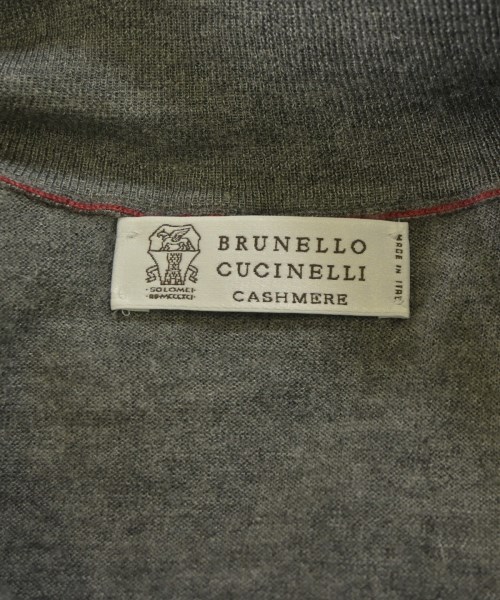 BRUNELLO CUCINELLI（ブルネロ　クチネリ）ニット・セーター グレー サイズ:50(XL位) メンズ/2200638269079