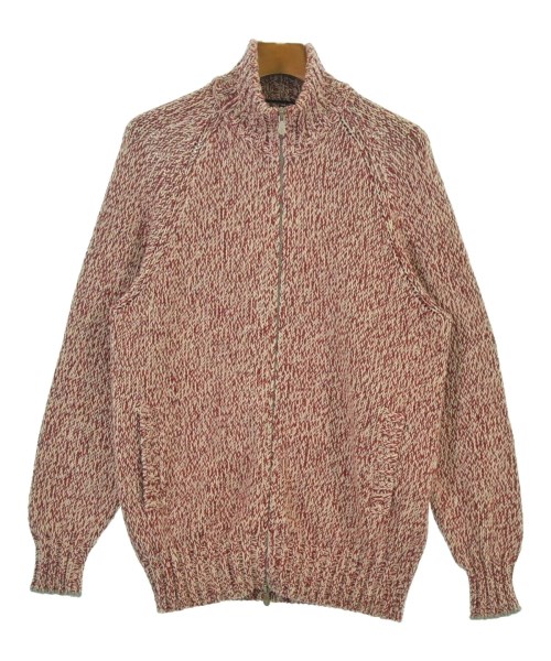 BRUNELLO CUCINELLI(ブルネロ　クチネリ)カーディガン 赤 サイズ:48(L位)/2200644198035