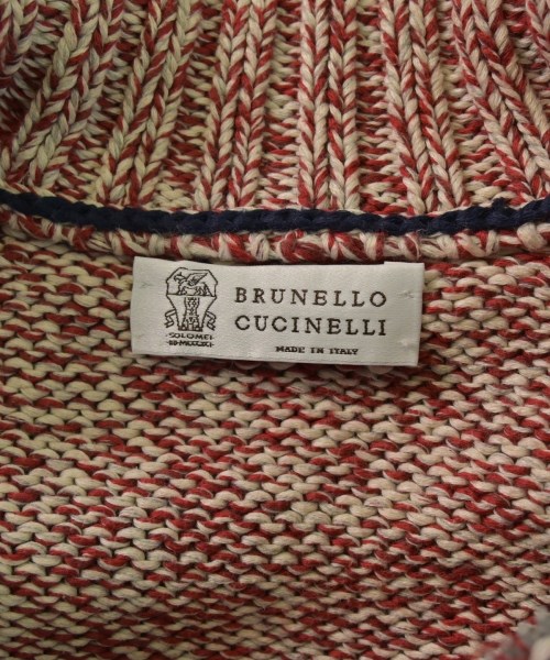 BRUNELLO CUCINELLI（ブルネロ　クチネリ）カーディガン 赤 サイズ:48(L位) メンズ/2200644198035