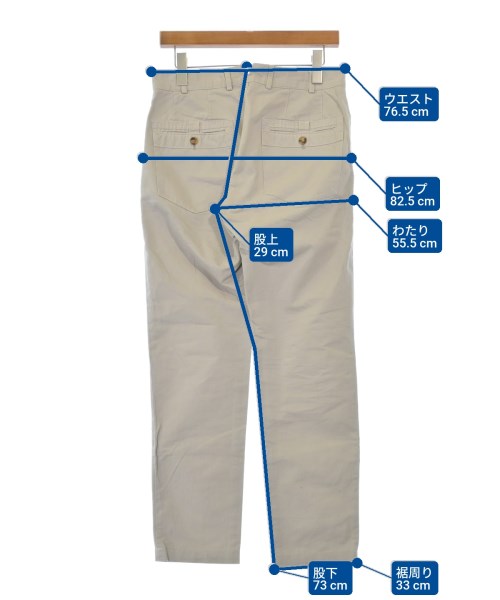 BRUNELLO CUCINELLI（ブルネロ　クチネリ）チノパン ベージュ サイズ:44(S位) メンズ/2200651874014