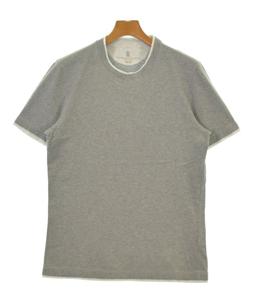 BRUNELLO CUCINELLI(ブルネロ　クチネリ)Tシャツ・カットソー グレー サイズ:S/2200652988215