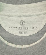 BRUNELLO CUCINELLI（ブルネロ　クチネリ）Tシャツ・カットソー グレー サイズ:S メンズ/2200652988215