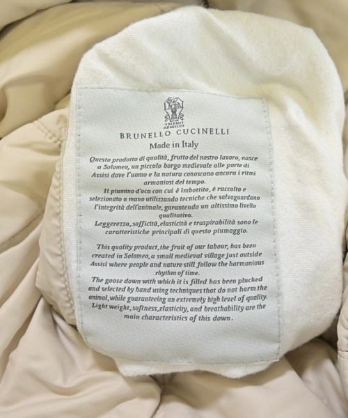 BRUNELLO CUCINELLI（ブルネロ　クチネリ）ダウンジャケット/ダウンベスト 黒 サイズ:XL メンズ/2200653211077