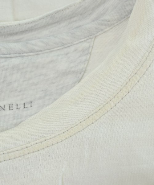 BRUNELLO CUCINELLI（ブルネロ　クチネリ）Tシャツ・カットソー 白 サイズ:XS メンズ/2200644793049