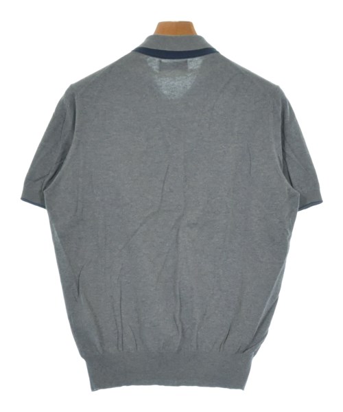 BRUNELLO CUCINELLI（ブルネロ　クチネリ）ポロシャツ グレー サイズ:46(M位) メンズ/2200644793070