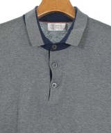 BRUNELLO CUCINELLI（ブルネロ　クチネリ）ポロシャツ グレー サイズ:46(M位) メンズ/2200644793070