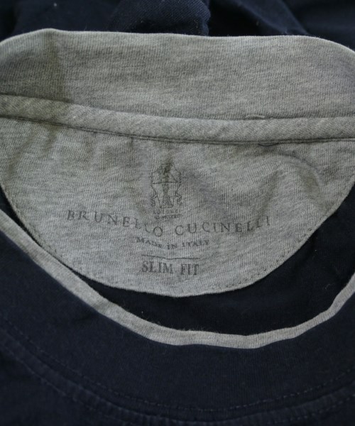 BRUNELLO CUCINELLI（ブルネロ　クチネリ）Tシャツ・カットソー 紺 サイズ:XS メンズ/2200644793117