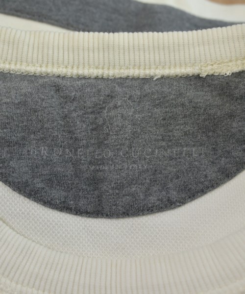 BRUNELLO CUCINELLI（ブルネロ　クチネリ）スウェット 白 サイズ:XS メンズ/2200644793131