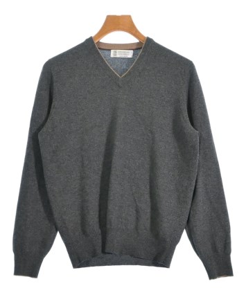 Brunello cucinelli トップス　ダークグレー BRUNELLO CUCINELLI（ブルネロ クチネリ）ニット・セーター グレー