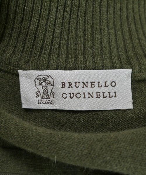 BRUNELLO CUCINELLI（ブルネロ　クチネリ）ニット・セーター カーキ サイズ:M メンズ/2200654098066