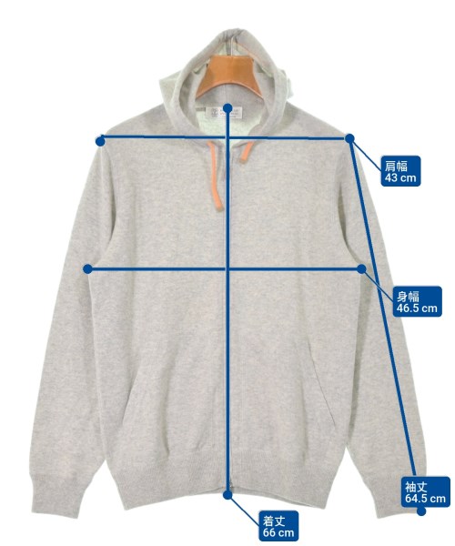 BRUNELLO CUCINELLI（ブルネロ　クチネリ）ニット・セーター グレー サイズ:48(L位) メンズ/2200654098097