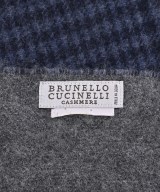 BRUNELLO CUCINELLI（ブルネロ　クチネリ）マフラー グレー サイズ:- メンズ/2200654098554