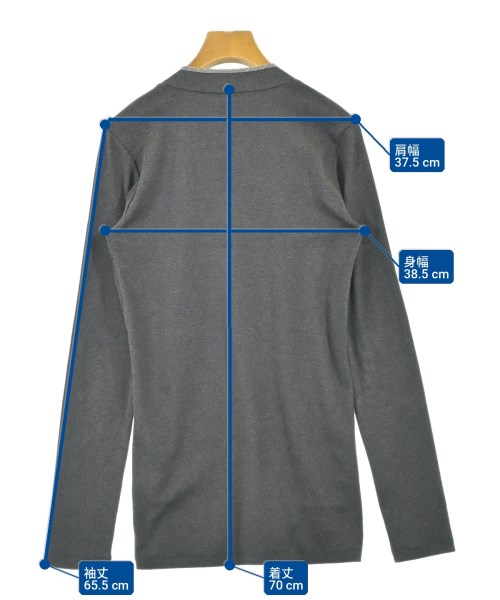 BRUNELLO CUCINELLI（ブルネロ　クチネリ）Tシャツ・カットソー グレー サイズ:XL レディース/2200703166036