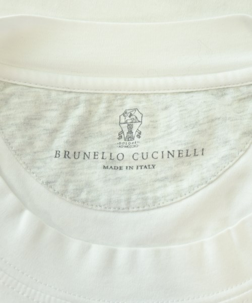 BRUNELLO CUCINELLI（ブルネロ　クチネリ）Tシャツ・カットソー 白 サイズ:L メンズ/2200699774314