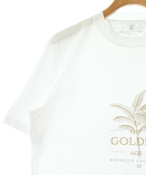 BRUNELLO CUCINELLI（ブルネロ　クチネリ）Tシャツ・カットソー 白 サイズ:L メンズ/2200699774314