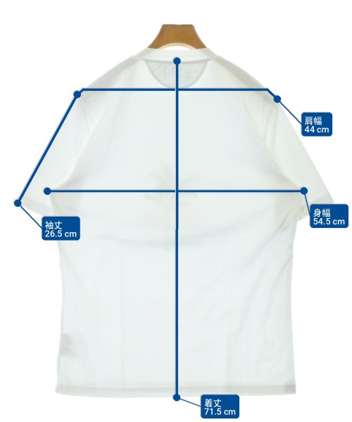 BRUNELLO CUCINELLI（ブルネロ　クチネリ）Tシャツ・カットソー 白 サイズ:L メンズ/2200699774314
