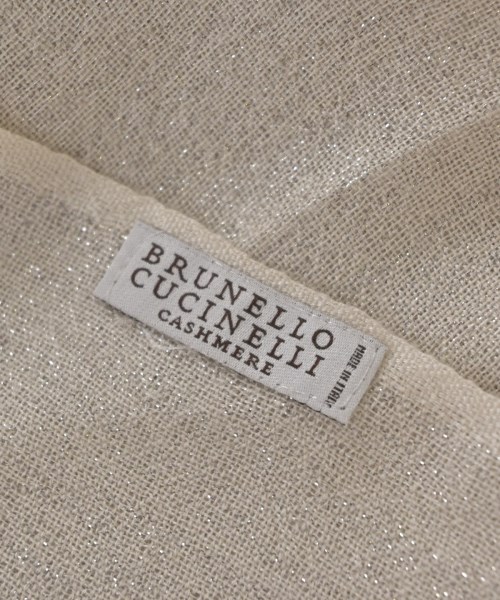 BRUNELLO CUCINELLI（ブルネロ　クチネリ）ストール グレー サイズ:- レディース/2200705489317