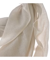 BRUNELLO CUCINELLI（ブルネロ　クチネリ）ストール グレー サイズ:- レディース/2200705489317