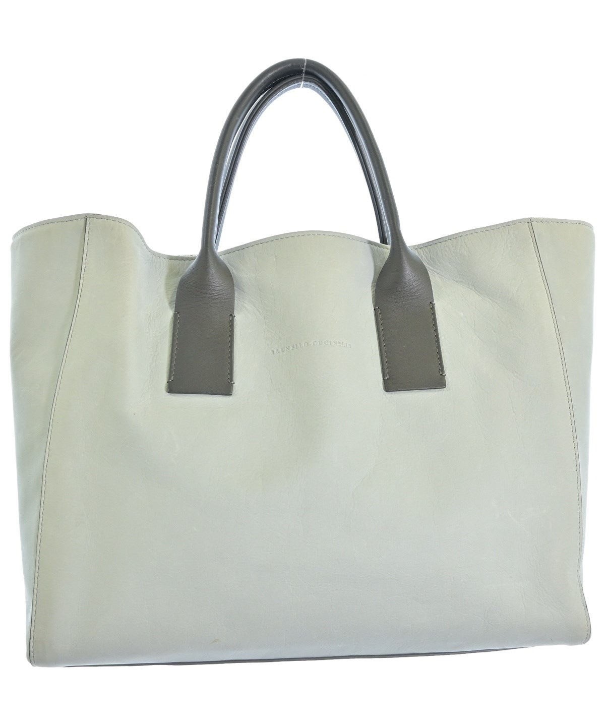 お値下げ　ブルネロクチネリ　 シンプル トートバッグ　未使用 BRUNELLO CUCINELLI（ブルネロ クチネリ）トートバッグ 青 サイズ