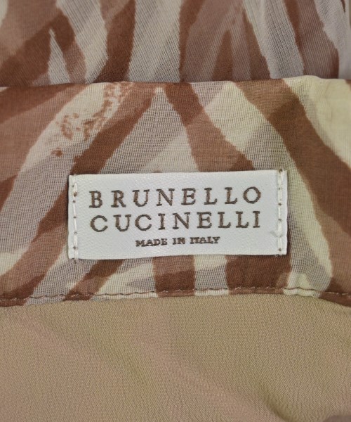 BRUNELLO CUCINELLI（ブルネロ　クチネリ）ひざ丈スカート 茶 サイズ:42(M位) レディース/2200707610214