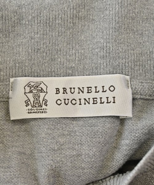 BRUNELLO CUCINELLI（ブルネロ　クチネリ）ポロシャツ グレー サイズ:S メンズ/2200708759011