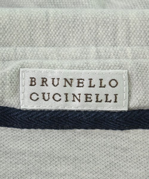 BRUNELLO CUCINELLI（ブルネロ　クチネリ）ポロシャツ グレー サイズ:S メンズ/2200708759028