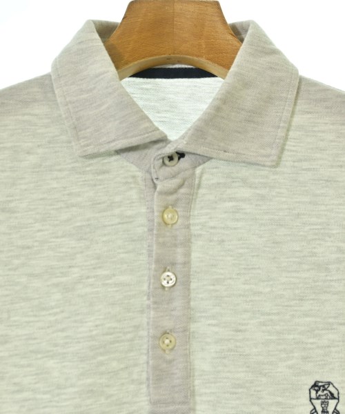 BRUNELLO CUCINELLI（ブルネロ　クチネリ）ポロシャツ グレー サイズ:S メンズ/2200708759028