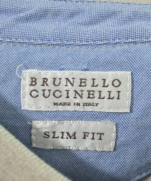 BRUNELLO CUCINELLI（ブルネロ　クチネリ）ポロシャツ 青 サイズ:XXS メンズ/2200708759035