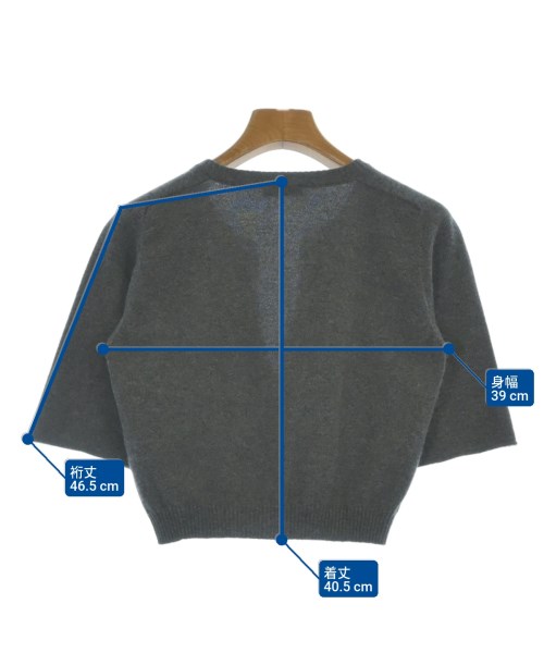 BRUNELLO CUCINELLI（ブルネロ　クチネリ）ニット・セーター グレー サイズ:S レディース/2200665498046