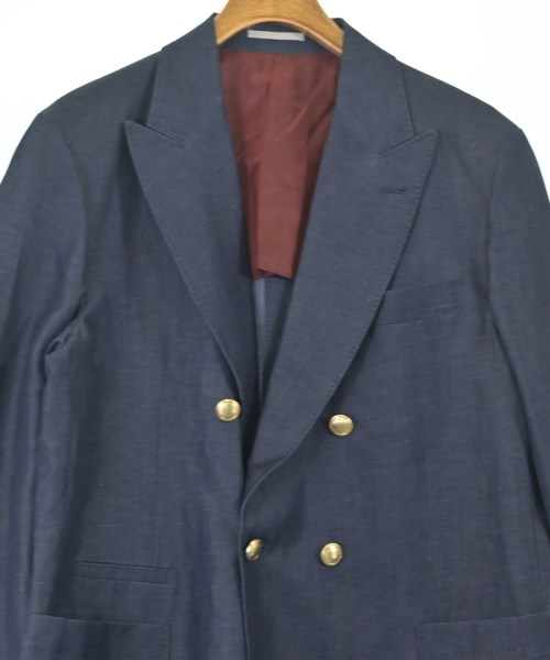 BRUNELLO CUCINELLI（ブルネロ　クチネリ）テーラードジャケット 紺 サイズ:50(XL位) メンズ/2200661182222