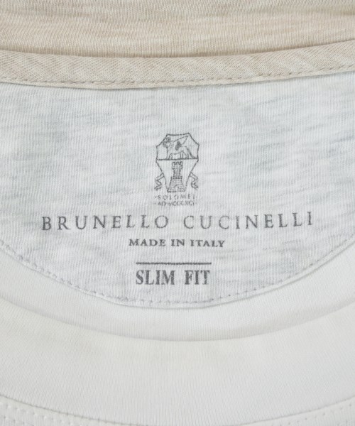 BRUNELLO CUCINELLI（ブルネロ　クチネリ）Tシャツ・カットソー 白 サイズ:M メンズ/2200665003424