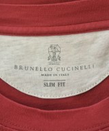 BRUNELLO CUCINELLI（ブルネロ　クチネリ）Tシャツ・カットソー 赤 サイズ:L メンズ/2200671717230