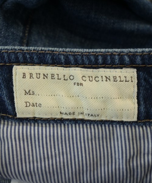 BRUNELLO CUCINELLI（ブルネロ　クチネリ）デニムパンツ 紺 サイズ:36(XS位) レディース/2200729340489