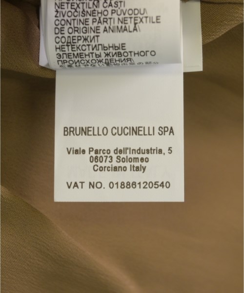 BRUNELLO CUCINELLI（ブルネロ　クチネリ）その他 茶 サイズ:36(XS位) レディース/2200731520251