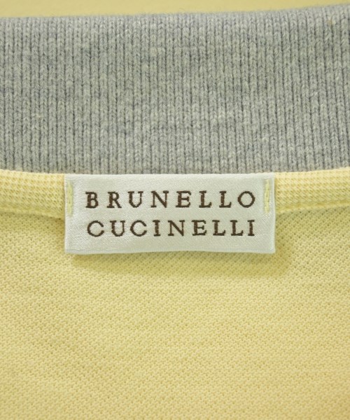 BRUNELLO CUCINELLI（ブルネロ　クチネリ）ポロシャツ 黄 サイズ:XXL メンズ/2200731921164