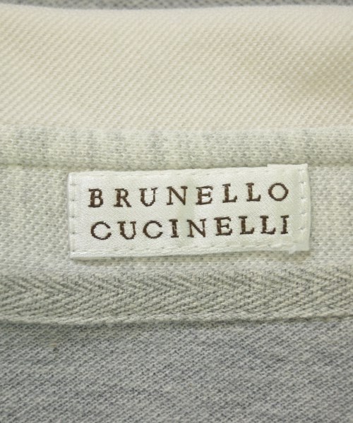 BRUNELLO CUCINELLI（ブルネロ　クチネリ）ポロシャツ グレー サイズ:XXL メンズ/2200731921188