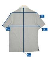 BRUNELLO CUCINELLI（ブルネロ　クチネリ）ポロシャツ グレー サイズ:XXL メンズ/2200731921188