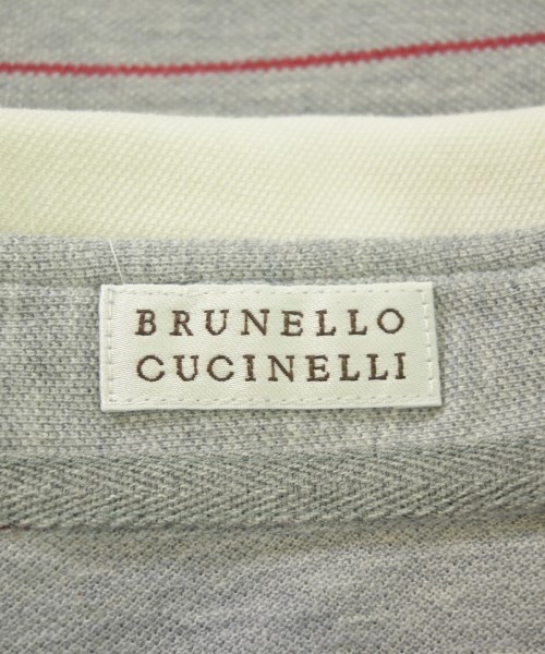 BRUNELLO CUCINELLI（ブルネロ　クチネリ）ポロシャツ グレー サイズ:XL メンズ/2200731921195