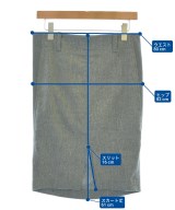 BRUNELLO CUCINELLI（ブルネロ　クチネリ）ひざ丈スカート グレー サイズ:40(M位) レディース/2200731984244