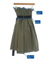 BRUNELLO CUCINELLI（ブルネロ　クチネリ）ロング・マキシ丈スカート カーキ サイズ:38(S位) レディース/2200732647063