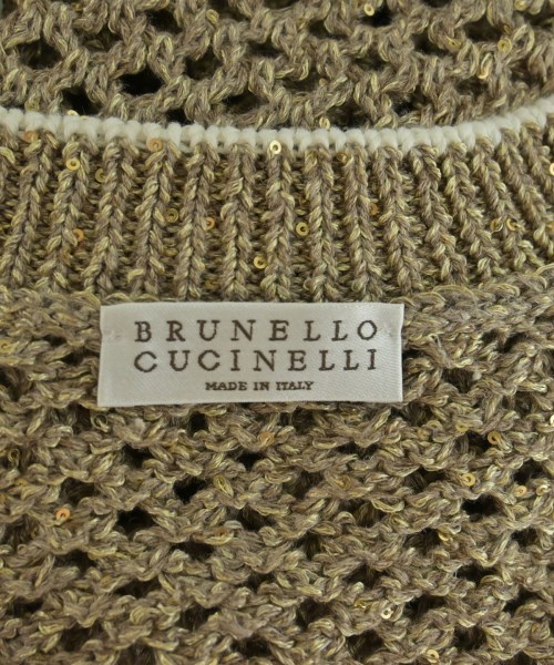BRUNELLO CUCINELLI（ブルネロ　クチネリ）ニット・セーター ベージュ サイズ:XXS レディース/2200711958142