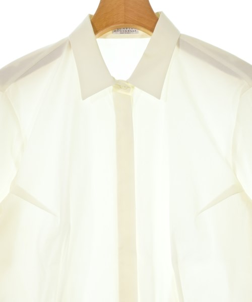 BRUNELLO CUCINELLI（ブルネロ　クチネリ）カジュアルシャツ 白 サイズ:L レディース/2200721929057